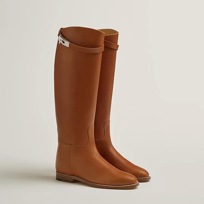 Giày Hermes Jumping Boot Nữ Nâu